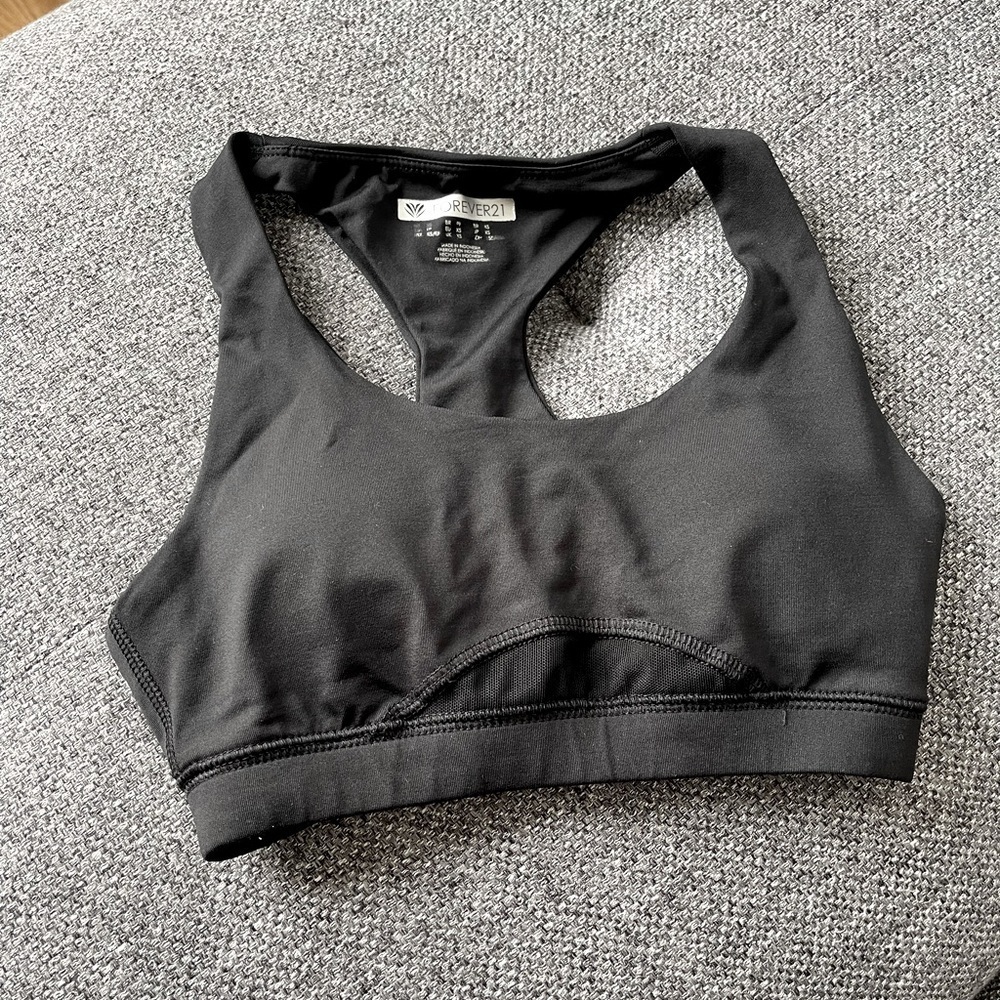 4/$20 🧡 Workout black sport bra